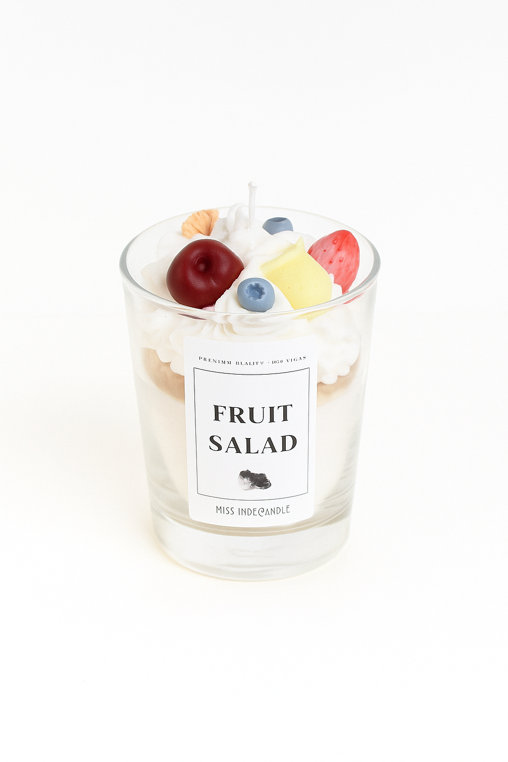 Sojawachskerze| Fruit Salad | 100% handgemacht
