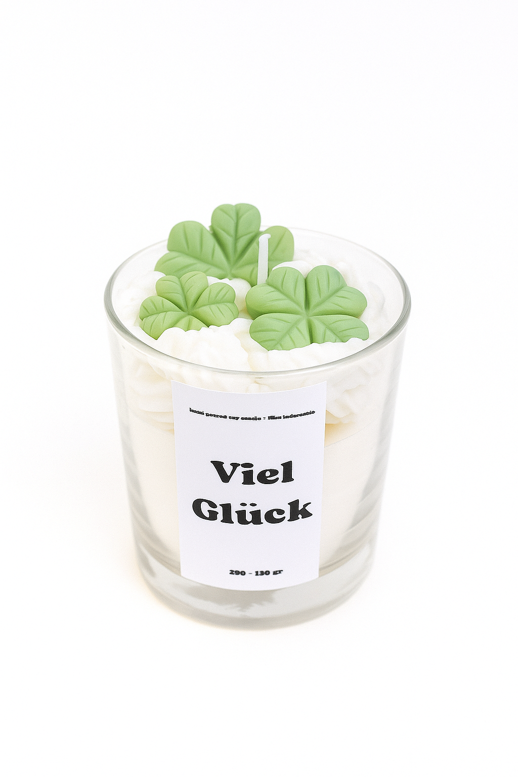 Sojawachskerze | Viel Glück