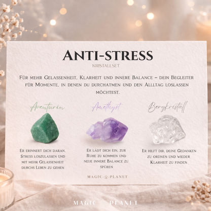 Anti-Stress Kristallset