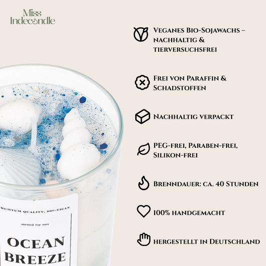 Sojawachskerze| Ocean Breeze