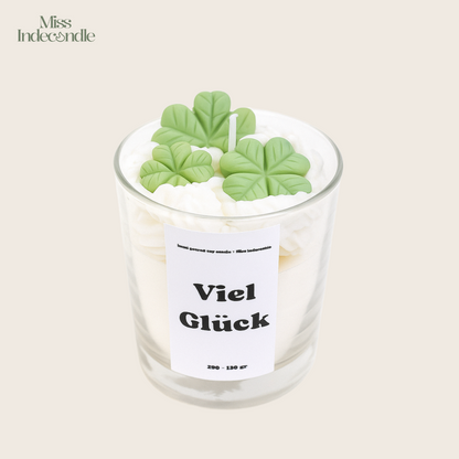 Sojawachskerze | Viel Glück