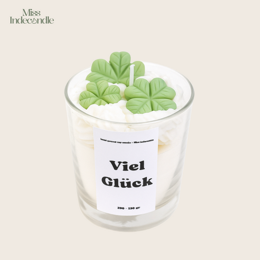 Sojawachskerze | Viel Glück