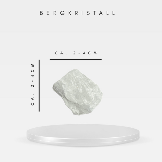 Heilsteine| Bergkristall | 2-4cm | Rohstein