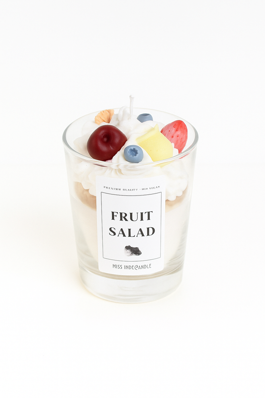 Sojawachskerze| Fruit Salad | 100% handgemacht