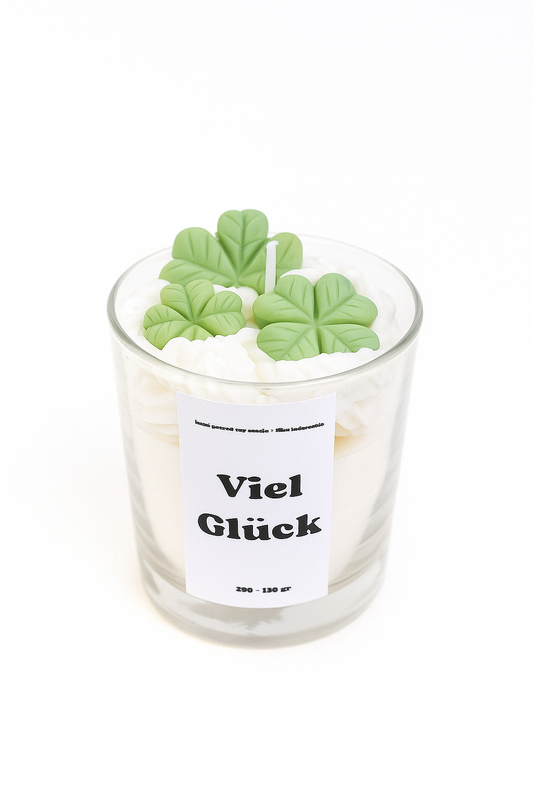Sojawachskerze | Viel Glück
